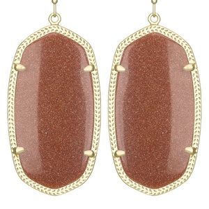 Kendra Scott Danielle earring in Goldstone